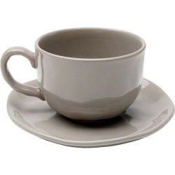 Coffee Cup Organic Grey (2/part) - Γκρι