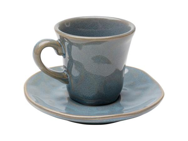 Espresso Cup Organic Turquise (2/part) - Μπλε Espresso Cup Organic Turquise (2/part) - Μπλε