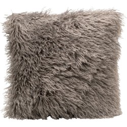 Μαξιλάρι Grizzly Γούνα Γκρι 45*15*45εκ. - Γκρι
