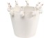 Βάζο Cute Bunnies Κεραμικό Λευκό 33.5*33.5*30.5εκ. - Λευκό Βάζο Cute Bunnies Κεραμικό Λευκό 33.5*33.5*30.5εκ. - Λευκό