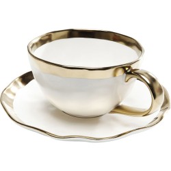 Κούπα Cup Bell Πορσελάνη (πιάτο & κούπα) 44695x44695x44691εκ - Μπλε
