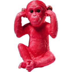 Κουμπαράς Monkey Kikazaru Κόκκινος (PL) 24x23x35εκ