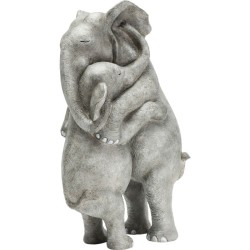 Διακοσμητικό Elephant Hug (PL) - Γκρι