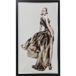 Πίνακας Marilyn 100x4x172εκ - Μπεζ