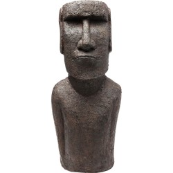 Επιτραπέζιο Διακοσμητικό Easter Island Γκρι 59 εκ. 25x20x59εκ - Γκρι