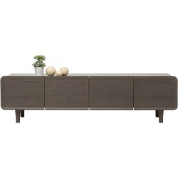 Έπιπλο TV Divine Ξύλο Καφέ  200x42x57εκ. - Καφέ