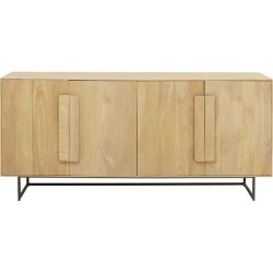 Μπουφές Mulino Ξύλο Καφέ 165x40x76εκ. - Καφέ