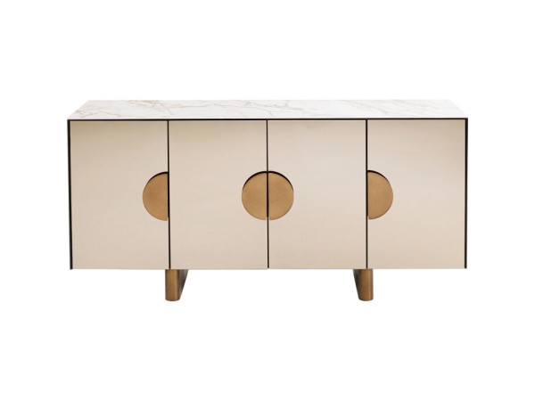 Μπουφές Lunar Όψη Μαρμάρου/Ξύλο Μπεζ 160x45x80εκ. - Μπεζ Μπουφές Lunar Όψη Μαρμάρου/Ξύλο Μπεζ 160x45x80εκ. - Μπεζ