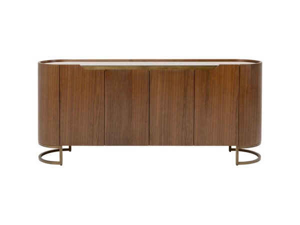 Μπουφές Giorgio Ξύλο Καφέ 180x42x80εκ. - Καφέ Μπουφές Giorgio Ξύλο Καφέ 180x42x80εκ. - Καφέ