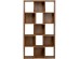 Βιβλιοθήκη  Cubes Balance Ξύλο Καφέ 102*35*192εκ. - Καφέ