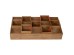 Βιβλιοθήκη  Cubes Balance Ξύλο Καφέ 102*35*192εκ. - Καφέ