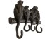 Κρεμάστρα Τοίχου Monkey Family Καφέ 38x5,5x21,5 εκ - Καφέ Κρεμάστρα Τοίχου Monkey Family Καφέ 38x5,5x21,5 εκ - Καφέ