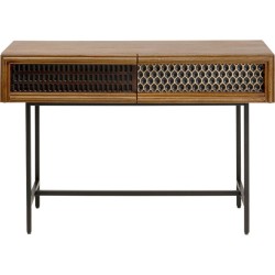 Κονσόλα  Gino Ξύλο Καφέ 110x40x76εκ. - Καφέ
