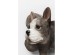 Coat Rack Dog Family 69cm - Καφέ