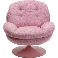 Swivel Armchair Cosy Pink - Ροζ