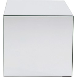 Τραπέζι Βοηθητικό Luxy Γυαλί Καθρέφτης 45x45x45εκ. - Καθρέφτης