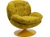 Swivel Armchair Cosy Green - Κίτρινο Swivel Armchair Cosy Green - Κίτρινο