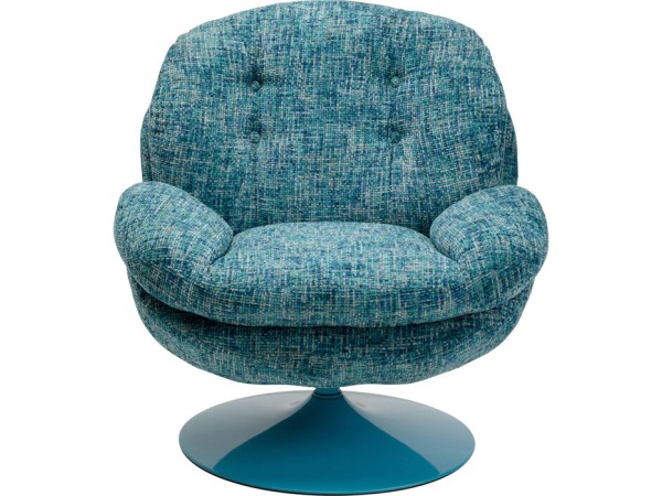 Swivel Armchair Cosy Blue - Μπλε Swivel Armchair Cosy Blue - Μπλε