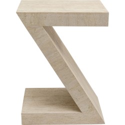Τραπέζι Βοηθητικό Luxury Z Κεραμικό   44*33*60.5εκ. - Μπεζ