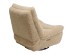 Πολυθρόνα Relax Teddy Blush Μπουκλέ Καφέ 98*96*103εκ. - Καφέ