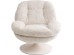 Πολυθρόνα Περιστρεφόμενη  Cosy Ύφασμα Μπεζ 84*89*86εκ. - Μπεζ