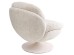 Πολυθρόνα Περιστρεφόμενη  Cosy Ύφασμα Μπεζ 84*89*86εκ. - Μπεζ