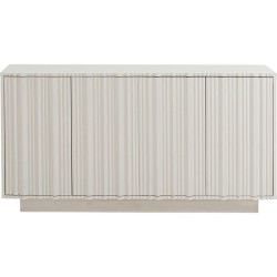 Μπουφές  Stucco Ξύλο Λευκός 152*40*80εκ. - Λευκό