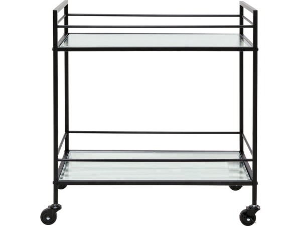 Bar Trolley Tessa Black - Μαύρο Bar Trolley Tessa Black - Μαύρο