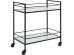 Bar Trolley Tessa Black - Μαύρο Bar Trolley Tessa Black - Μαύρο