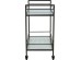 Bar Trolley Tessa Black - Μαύρο Bar Trolley Tessa Black - Μαύρο