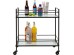 Bar Trolley Tessa Black - Μαύρο Bar Trolley Tessa Black - Μαύρο