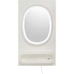 Καθρέφτης Τοίχου  Aero LED Λευκός  80*18.3*141εκ. - Λευκό