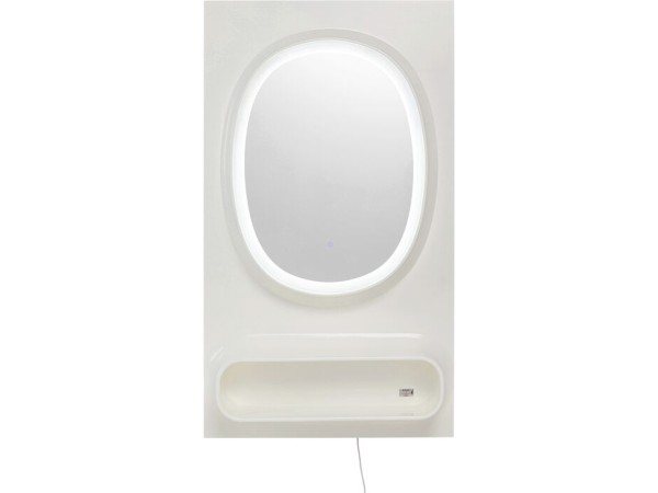 Καθρέφτης Τοίχου  Aero LED Λευκός  80*18.3*141εκ. - Λευκό