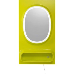Καθρέφτης Τοίχου Aero LED Πράσινος  80*18.3*141εκ. - Πράσινο