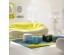 Τραπέζι Βοηθητικό Lotus Light Ξύλο Μπλε 51*51*35εκ. - Μπλε Τραπέζι Βοηθητικό Lotus Light Ξύλο Μπλε 51*51*35εκ. - Μπλε