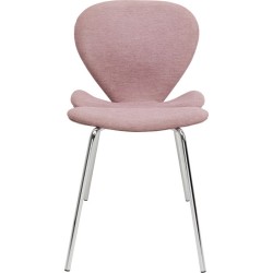 Καρέκλα Soft Petal Ύφασμα Ροζ 50*59*84.5εκ.