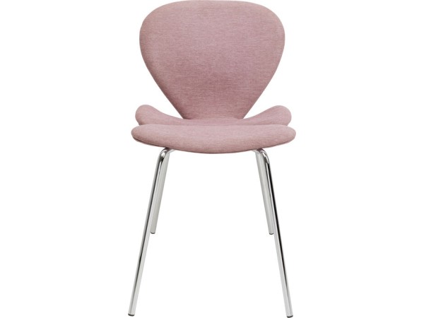 Καρέκλα Soft Petal Ύφασμα Ροζ 50*59*84.5εκ.