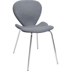 Καρέκλα Soft Petal Ύφασμα Μπλε  50*59*84.5εκ. - Μπλε