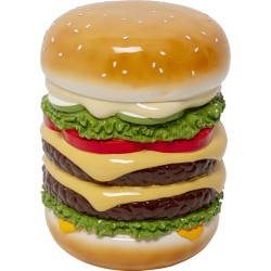 Σκαμπό Burger Κεραμικό Καφέ 36*36*46εκ. - Πολύχρωμο