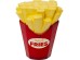Σκαμπό French Fries Κεραμικό Πολύχρωμο 39.7*32.2*46.7εκ. - Πολύχρωμο