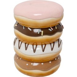 Σκαμπό Κεραμικό Donuts Πολύχρωμο 34.7*33.7*46.5εκ. - Πολύχρωμο