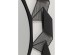 Καθρέφτης Τοίχου Cubes Μεταλλικός Μαύρος 103.5*2*103.5εκ. - Μαύρο