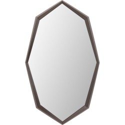 Καθρέφτης Τοίχου  Octagon Μεταλλικός Καφέ 90*8*150εκ. - Καφέ