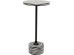 Τραπέζι Βοηθητικό Domero Swirl Ξύλο Ασπρόμαυρο 25*25*50εκ. - Μαύρο Τραπέζι Βοηθητικό Domero Swirl Ξύλο Ασπρόμαυρο 25*25*50εκ. - Μαύρο