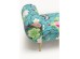 Παγκάκι Trono Flower Fever Ύφασμα Πολύχρωμο 140*50*61εκ. - Μπλε Παγκάκι Trono Flower Fever Ύφασμα Πολύχρωμο 140*50*61εκ. - Μπλε