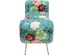 Παγκάκι Trono Flower Fever Ύφασμα Πολύχρωμο 140*50*61εκ. - Μπλε Παγκάκι Trono Flower Fever Ύφασμα Πολύχρωμο 140*50*61εκ. - Μπλε