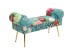 Παγκάκι Wing Flower Fever Ύφασμα Πολύχρωμο 100*35*54εκ. - Μπλε Παγκάκι Wing Flower Fever Ύφασμα Πολύχρωμο 100*35*54εκ. - Μπλε