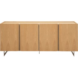 Μπουφές  Giulio Ξύλο Καφέ  180x42x80εκ. - Καφέ