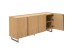 Μπουφές Giulio Ξύλο Καφέ 180x42x80εκ. - Καφέ Μπουφές Giulio Ξύλο Καφέ 180x42x80εκ. - Καφέ