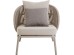 Σετ Σαλόνι Κήπου Sicily Μπεζ (4τεμ) 195*84*80εκ. - Μπεζ